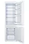 Réfrigérateur congélateur encastrable porte réversible GoodHome GHBI7030FFEU 182L / 56L, blanc