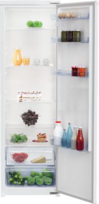 Réfrigérateur encastrable porte réversible Beko BSSA315K4SN 309L blanc