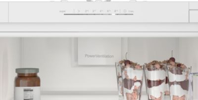 Réfrigérateur encastrable porte réversible Bosch KIR81NSE0 310L, blanc