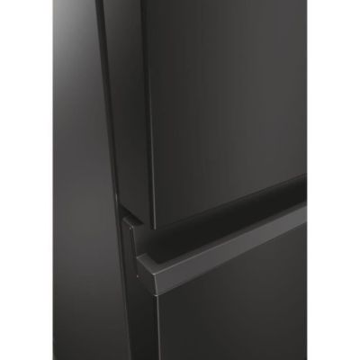 Refrigerateur - Frigo  Combiné - HAIER - 3D 60 Series 5 HTW5618ENPT - Classe E - 360 L - 185 x 59,5 x 66,7 cm - Noir