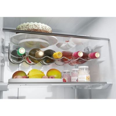 Refrigerateur - Frigo  Combiné - HAIER - 3D 60 Series 5 HTW5618ENPT - Classe E - 360 L - 185 x 59,5 x 66,7 cm - Noir