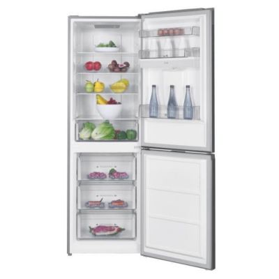 Refrigerateur - Frigo  congélateur bas - CONTINENTAL EDISON - 325L - Total No Frost - distributeur d'eau- Inox - Classe D