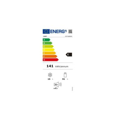Refrigerateur table top COT1S45ESH 106 L statique congélateur  15 L argent 57.0 cm 50.0 cm 84.0