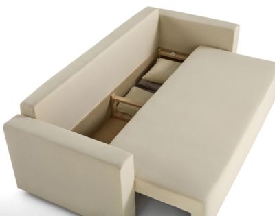 Regala - canapé 3 places - convertible avec coffre - en tissu - Best Mobilier
