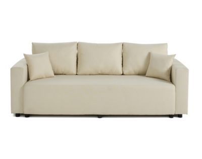 Regala - canapé 3 places - convertible avec coffre - en tissu - Best Mobilier
