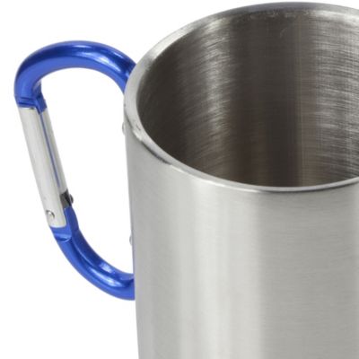 Regatta - Mug en acier avec poignée mousqueton Argent (Taille unique)