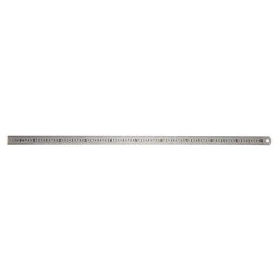 Règle de travaux en acier l. 1 m x 35 mm non pliable