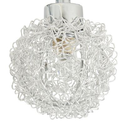 Réglette 4 spots Phaidros métal chrome G9 4x25 W