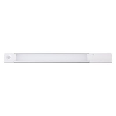 Réglette USB rechargeable LED intégrée Colours Westmount argent blanc 34 cm