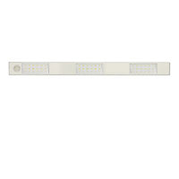Réglette LED Diall Brama blanc L.48cm 3,7W