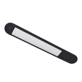 Reglette LED sous meuble sur batterie noir IP20 L.30 x l.4,1 cm