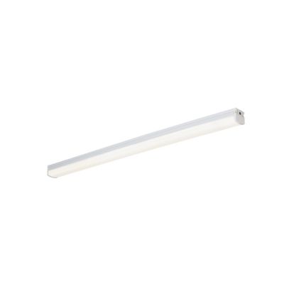 Réglette lumineuse Hovell LED intégrée blanc neutre IP20 4400lm 36.5W L.120xl.6,8cm blanc GoodHome