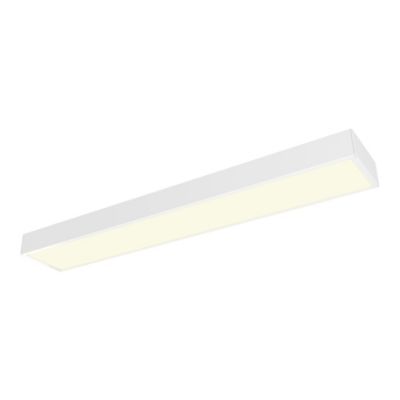 Réglette lumineuse Shipton LED intégrée blanc neutre IP20 3600lm 36W L.120xl.10xH.1cm blanc GoodHome