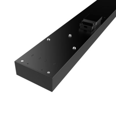 Réglette lumineuse Shipton LED intégrée blanc neutre IP20 3600lm 36W L.120xl.10xH.1cm noir GoodHome