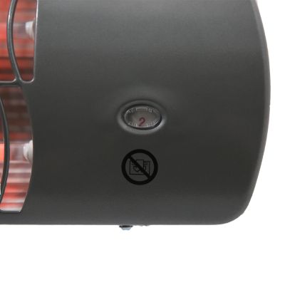 Réglette murale infrarouge 2 tubes 1200W