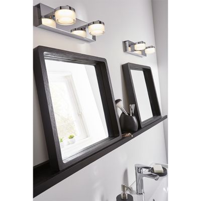 Réglette salle de bain LED ORGON chrome & blanc 10,5W Paulmann