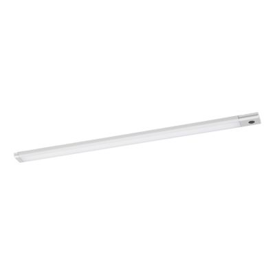 Réglette sous meuble à détection Menezes LED intégrée blanc neutre IP20 570lm 10W L.58,5xl.4,2xH.1cm chrome GoodHome