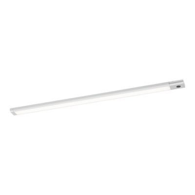 Réglette sous meuble à détection Menezes LED intégrée blanc neutre IP20 570lm 10W L.58,5xl.4,2xH.1cm chrome GoodHome