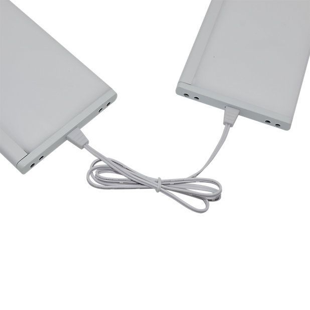 Réglette sous meuble Hartog LED intégrée blanc neutre IP20 1260lm