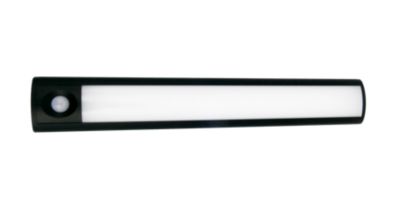 Réglette sous meuble Fiennes LED intégrée blanc neutre IP20 120lm 1.9W L.27xl.4,1xH.2cm noir GoodHome