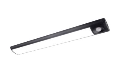 Réglette sous meuble Fiennes LED intégrée blanc neutre IP20 120lm 1.9W L.27xl.4,1xH.2cm noir GoodHome