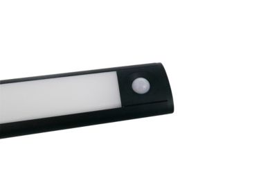 Réglette sous meuble Fiennes LED intégrée blanc neutre IP20 120lm 1.9W L.27xl.4,1xH.2cm noir GoodHome