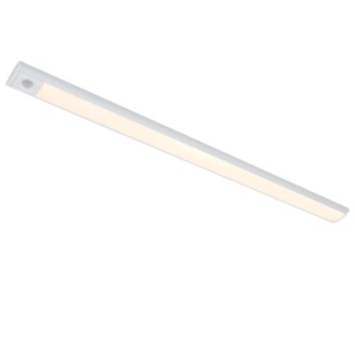 Réglette sous meuble Fiennes LED intégrée blanc neutre IP20 260lm 3.7W L.54xl.4,1xH.2cm blanc GoodHome