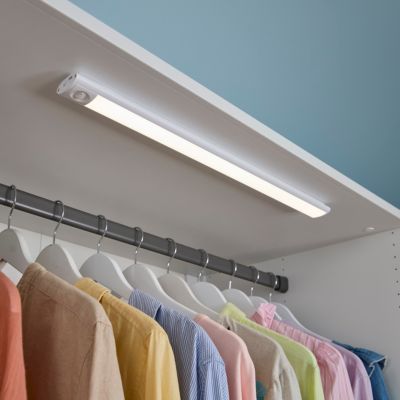 Réglette sous meuble Fiennes LED intégrée blanc neutre IP20 260lm 3.7W L.54xl.4,1xH.2cm blanc GoodHome