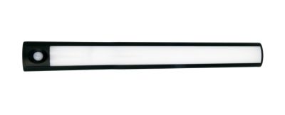 Réglette sous meuble Fiennes LED intégrée blanc neutre IP20 260lm 3.7W L.54xl.4,1xH.2cm noir GoodHome