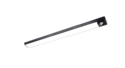 Réglette sous meuble Fiennes LED intégrée blanc neutre IP20 260lm 3.7W L.54xl.4,1xH.2cm noir GoodHome