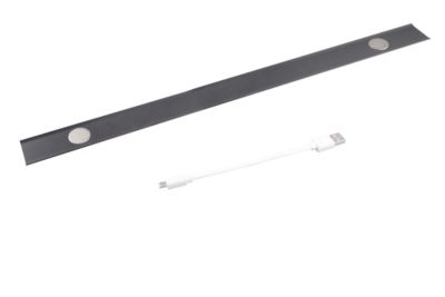 Réglette sous meuble Fiennes LED intégrée blanc neutre IP20 260lm 3.7W L.54xl.4,1xH.2cm noir GoodHome