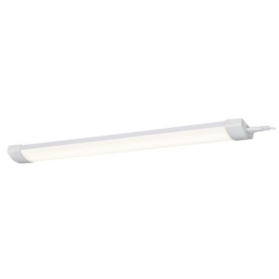 Réglette sous meuble Hartog LED intégrée blanc neutre IP20 1260lm 11W L.60xl.6,3xH.2,4cm blanc GoodHome