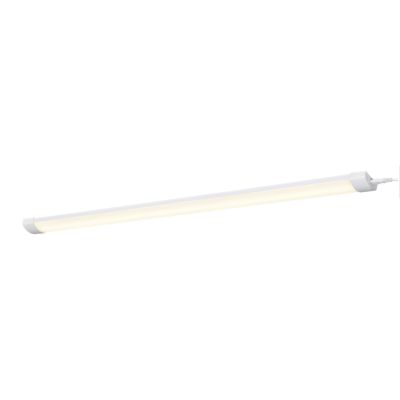 Réglette sous meuble Hartog LED intégrée blanc neutre IP20 2520lm 21W L.120xl.6,3xH.2,4cm blanc GoodHome