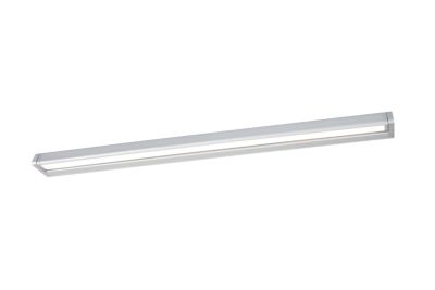 Réglette sous meuble Idonie LED intégrée blanc neutre IP20 dimmable 9W  760lm l.55,9xL.2,5xH.6,2cm métal et plastique chrome GoodHome