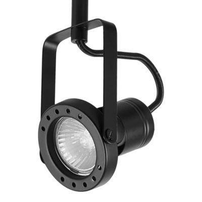 Réglette spot 6 lumières GU10 5W GoodHome Chaman noir mat L.180 x L.12 x H.21 cm