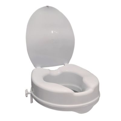 Rehausse WC Contact Plus Néo avec couvercle pour faciliter l'accès