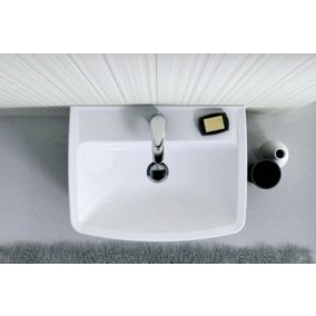 Rekord Lavabo suspendu 50x38cm, avec perçage et débordement (K91952000)