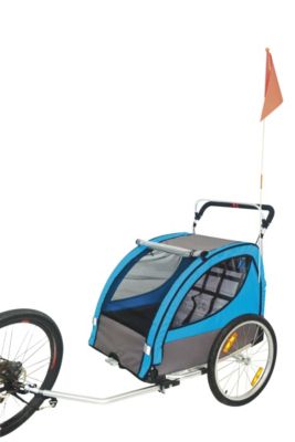 Remorque de vélo 3 roues Chollet 50kg