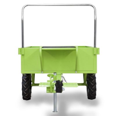Remorque pour motoculteur 7 CV VITO 2 Roues Siège Frein à pied Charge 325 kg max