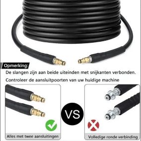 Remplacement du tuyau de nettoyant haute pression pour Kärcher K K2 K3 K4 K5 K6 K7 Série haute pression Nettoyer Click Click