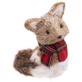 Renard écharpe 20cm en polyfoam - feeric lights & christmas
