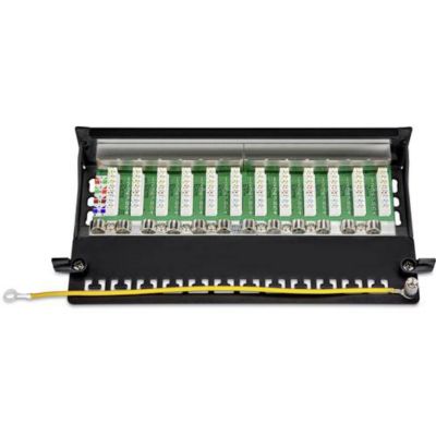 Renkforce boîtier de brassage 12 ports CAT 6, 1U | Castorama