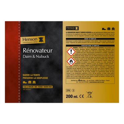 Renovateur best sale daim noir