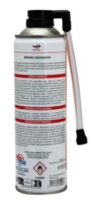 Répare crevaison 500 ml Total Energie