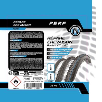 Répare crevaison route VTC VTT75 ml