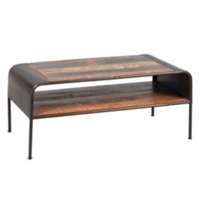 REPLAY - Table Basse Rectangulaire Aspect Vieilli