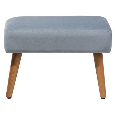 Repose-pied TAKOMA Velours Gris