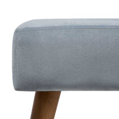 Repose-pied TAKOMA Velours Gris