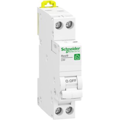 Resi9 disjoncteur modulaire 1P+N 32 A courbe D peignable - R9PFD632 - SCHNEIDER ELECTRIC