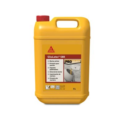 Résine d'accrochage pour mortiers Sikalatex SBR Sika 5L